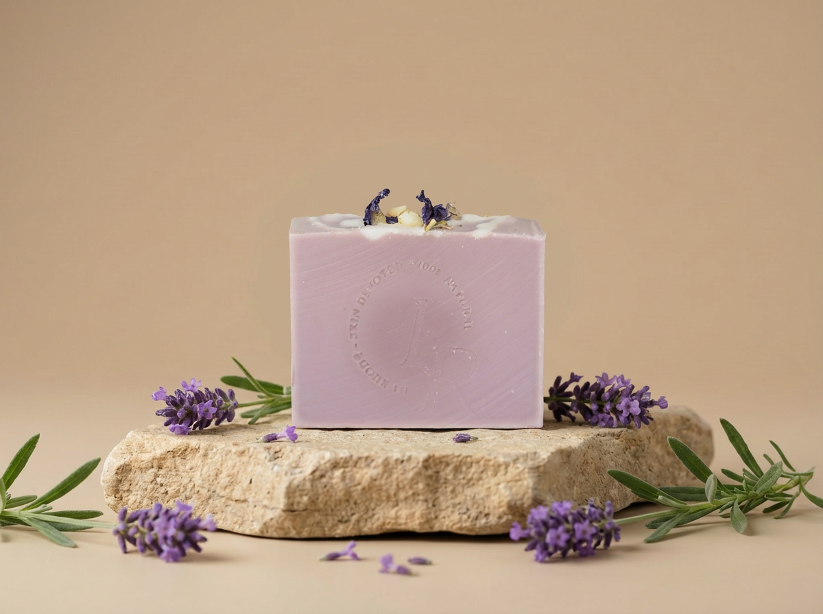 Lavandeページ 100% natuurlijke zeepbar met lavendel | La Rhodé