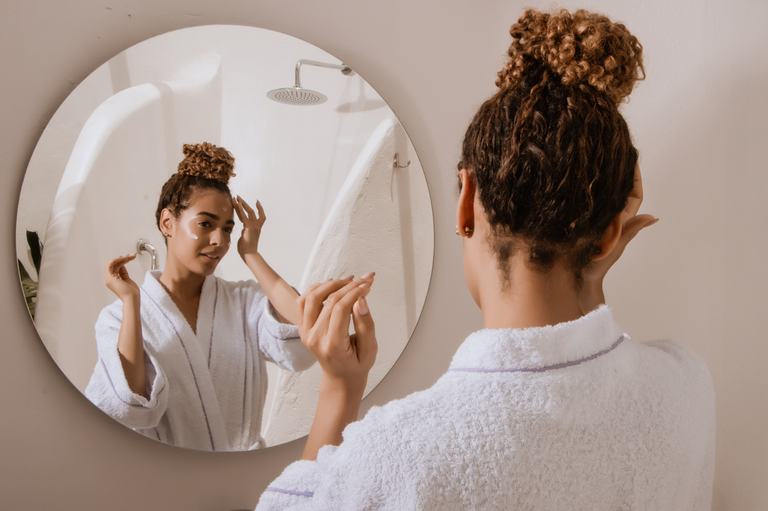 minimalistische verzorgingsroutine