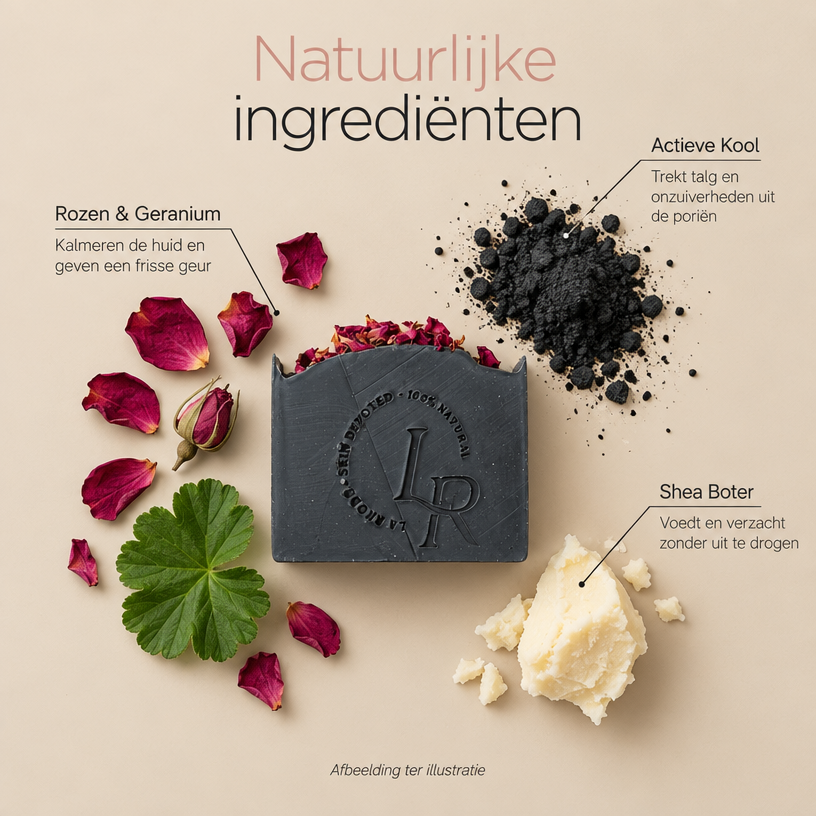Zeep - Carbon Black (natuurlijke gezichtsreiniger)