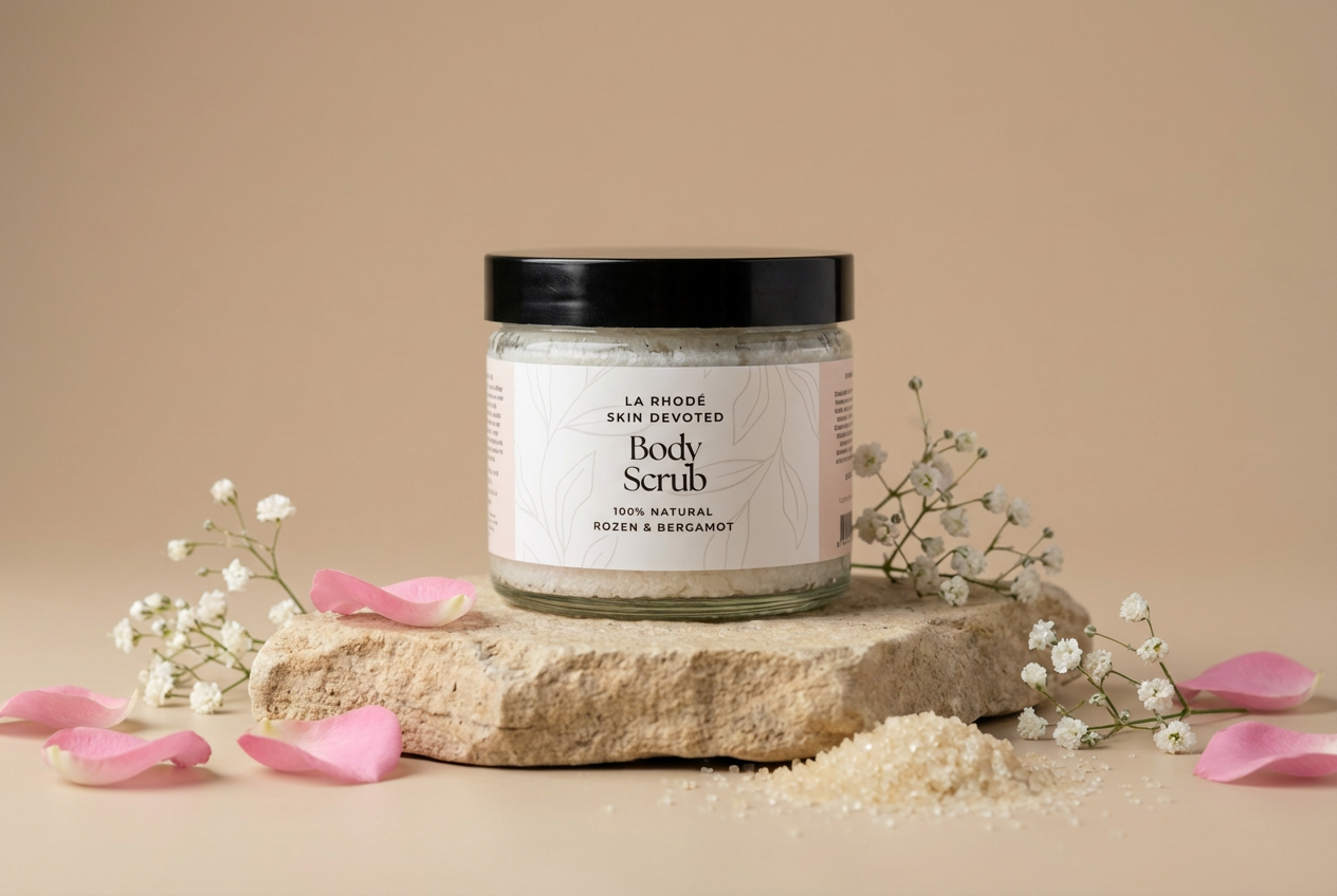 Body scrub - rozen