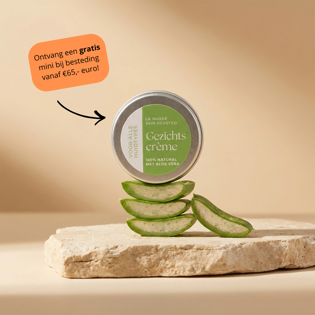Gezichtscrème met Aloë Vera - voor alle huidtypes