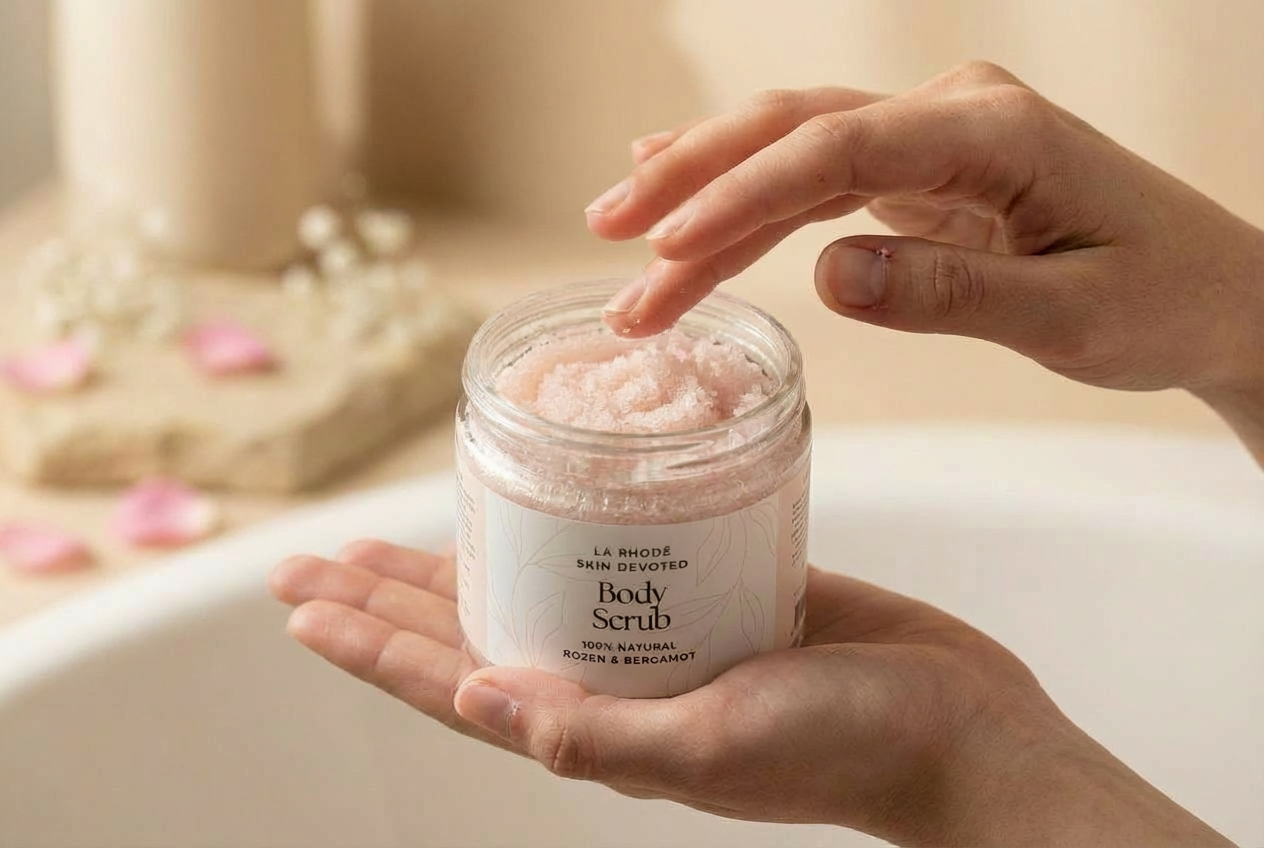 Body scrub - rozen