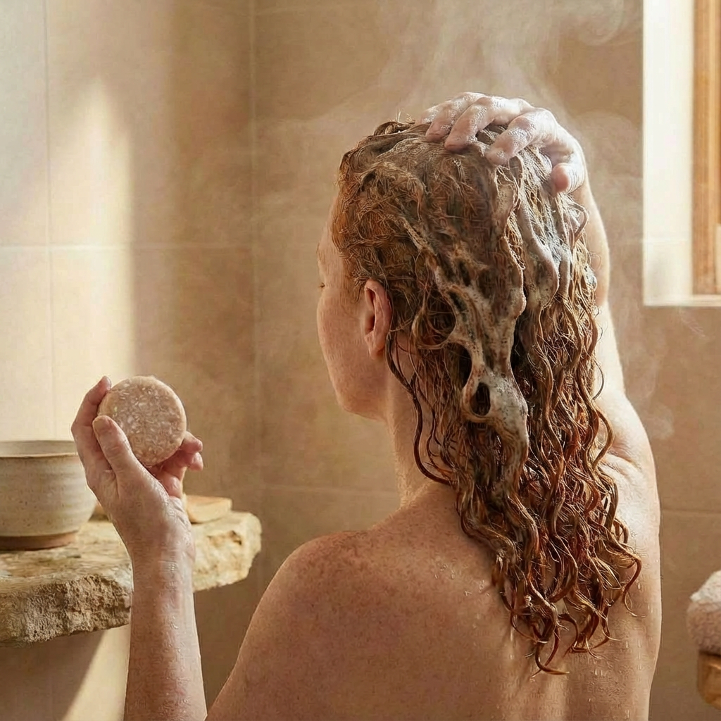 Shampoo Bar – Honing (krullend haar)